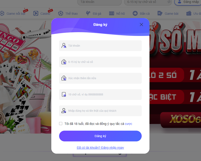 Bạn có thể đăng ký Xoso66 trên máy tính và điện thoại